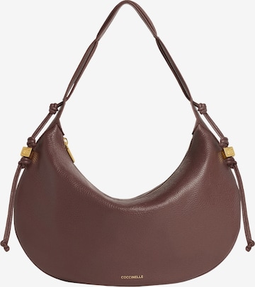 Coccinelle Schultertasche 'Thess 4' in Lila: Vorderseite