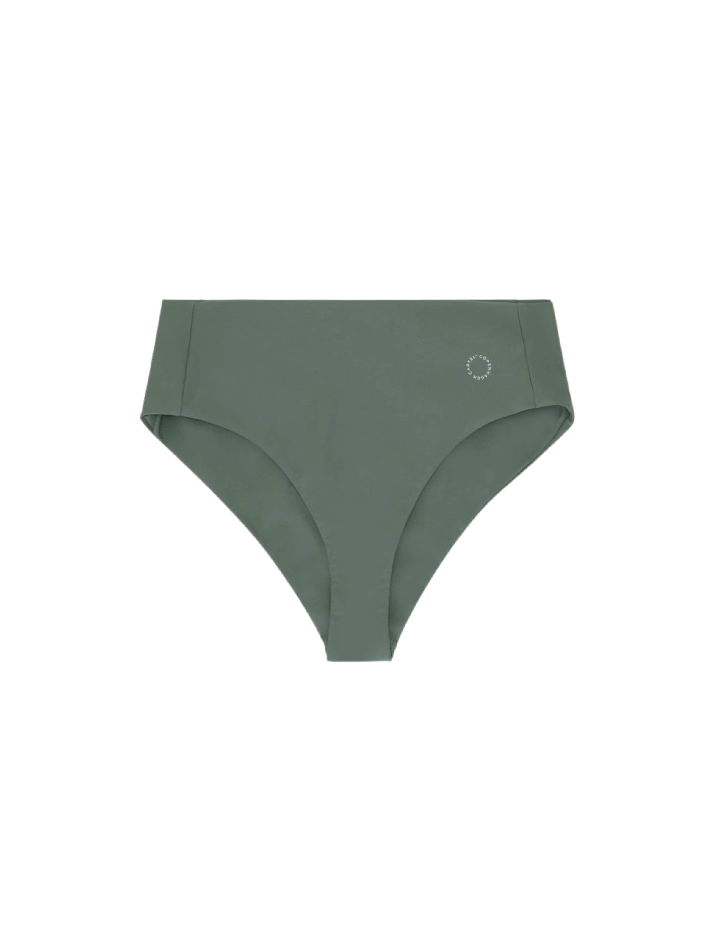 Copenhagen Cartel Bikini bottom ' Ubud ' in Green: front