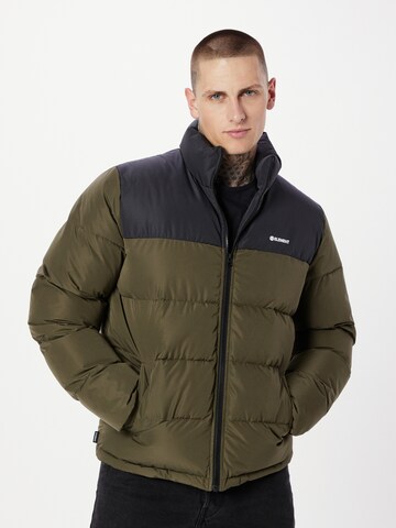 ELEMENT Winterjas in Groen: voorkant