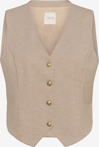 Cream Jakkesætsvest 'CRAnett' i beige: forside