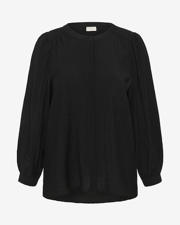 KAFFE CURVE Blouse 'Lisana ' in Black: front