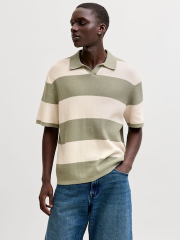 T-Shirt JACK & JONES en beige : devant