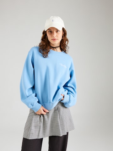 HOLLISTER Μπλούζα φούτερ σε μπλε: μπροστά