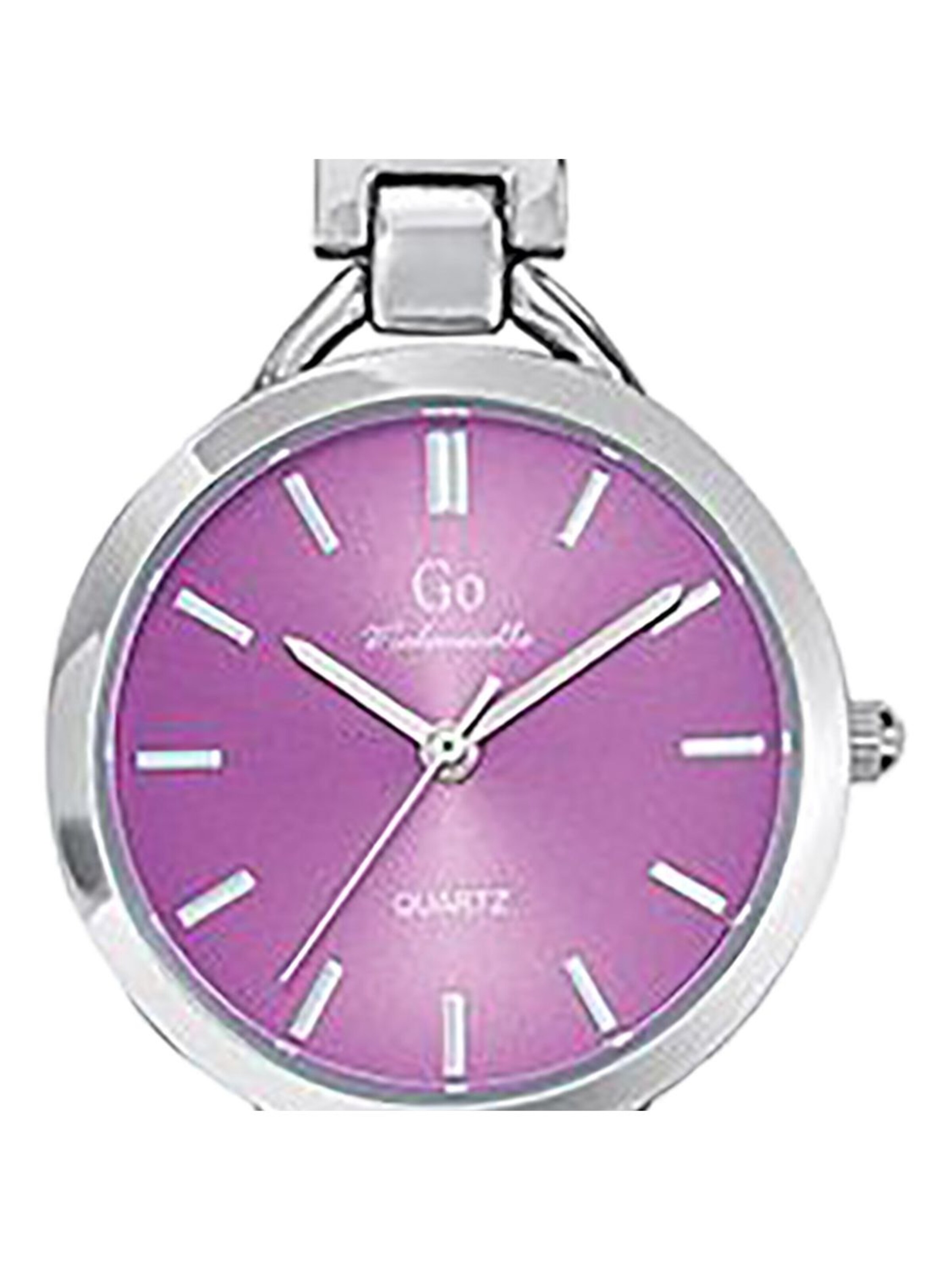 GO GirlOnly - Reloj analógico en plata