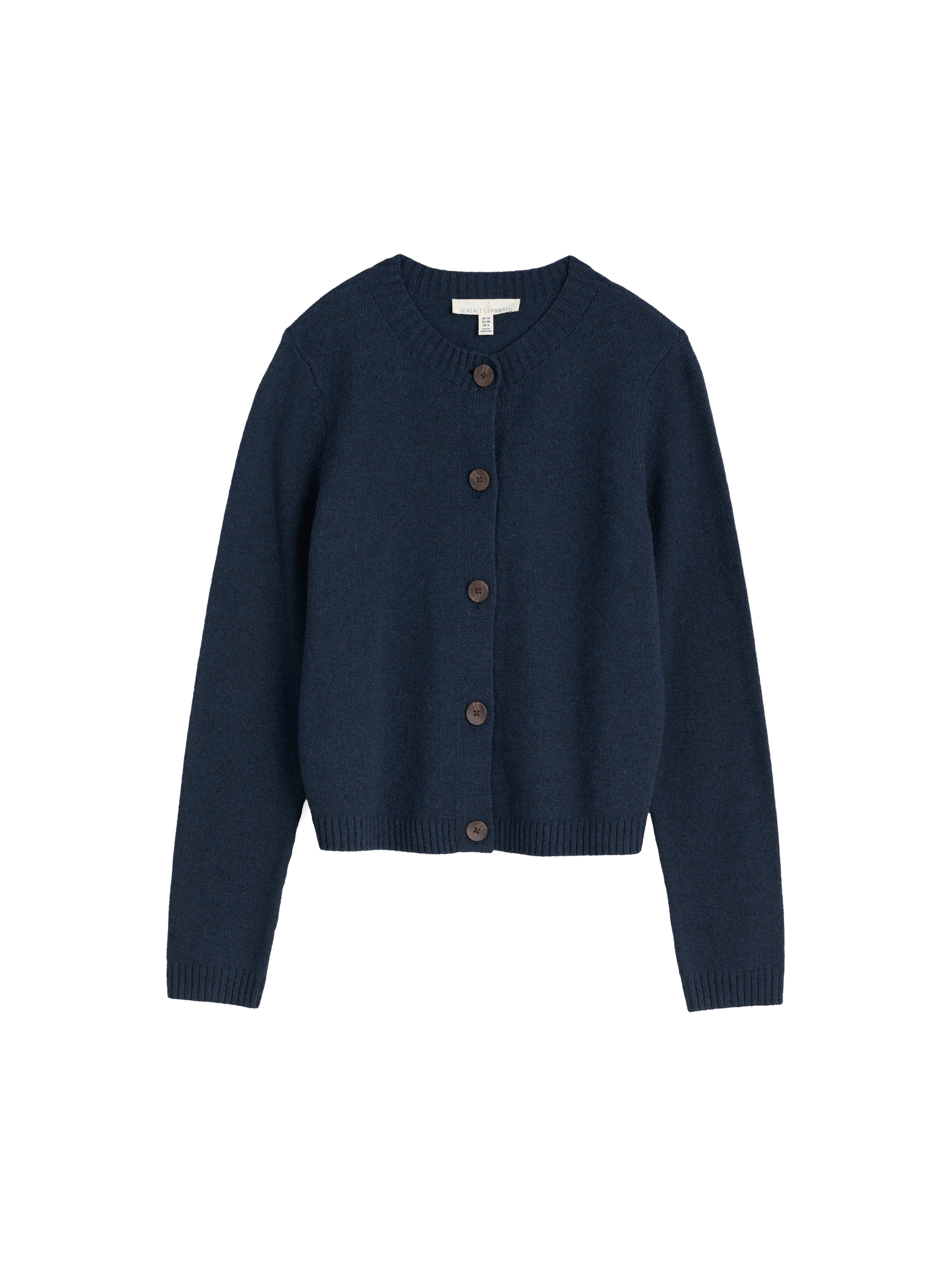 Cardigan 'Tern Tide' Seasalt Cornwall en bleu : devant