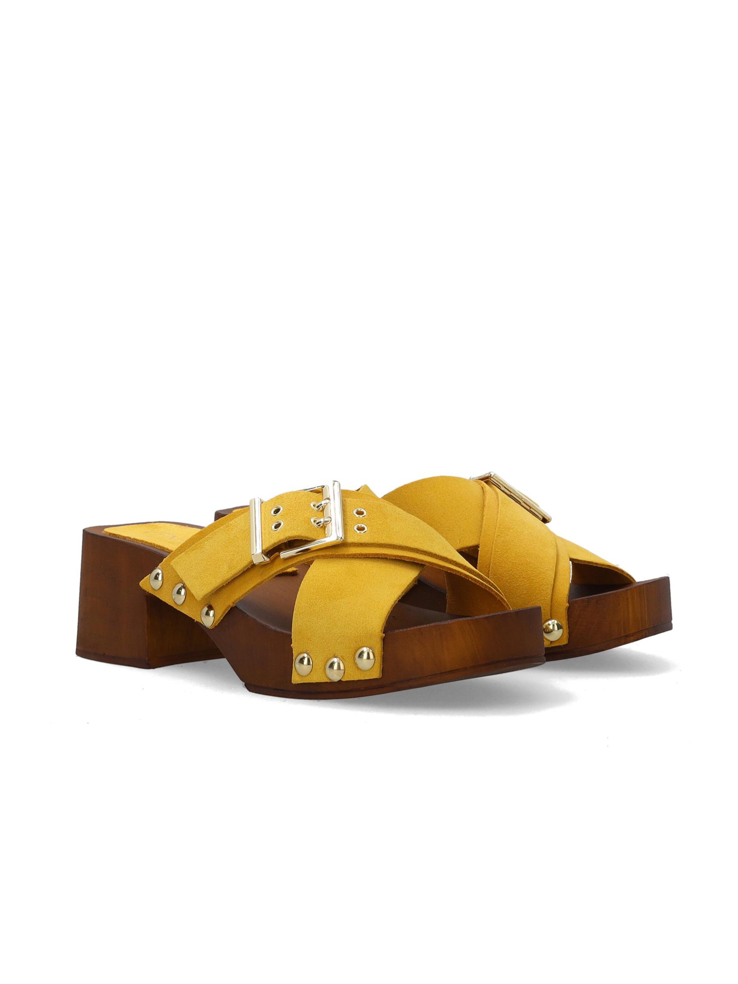 VENEZIA Mules 'Venezia' in Yellow