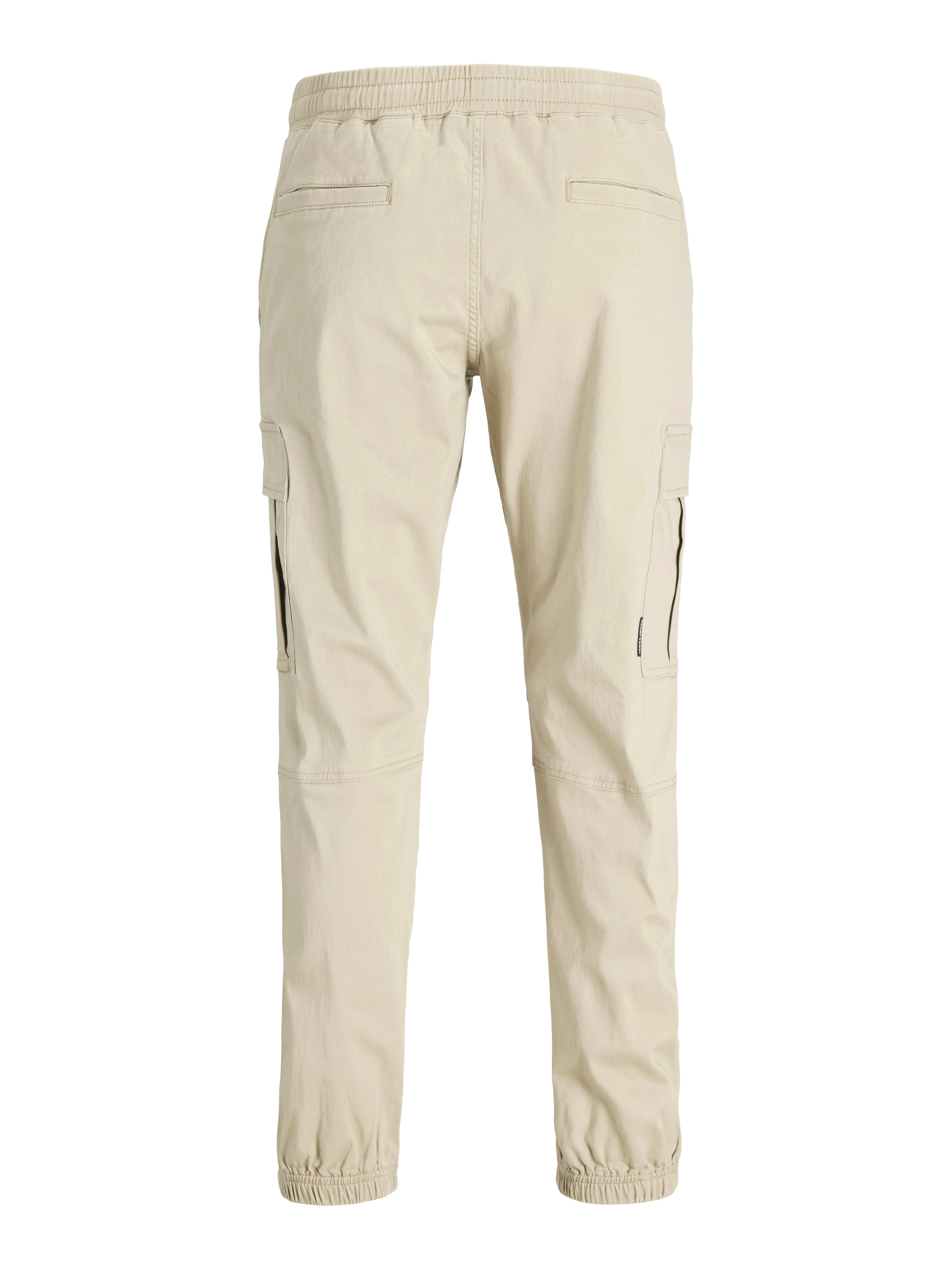 Jack & Jones Plus Tapered Cargo Pants in Beige