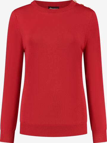 Travelin Sweater 'Vadstena' in Red: front