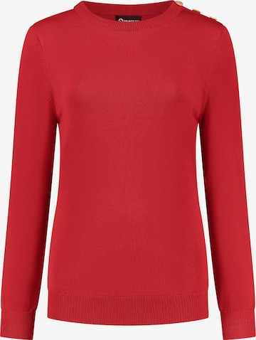 Travelin Sweater 'Vadstena' in Red: front