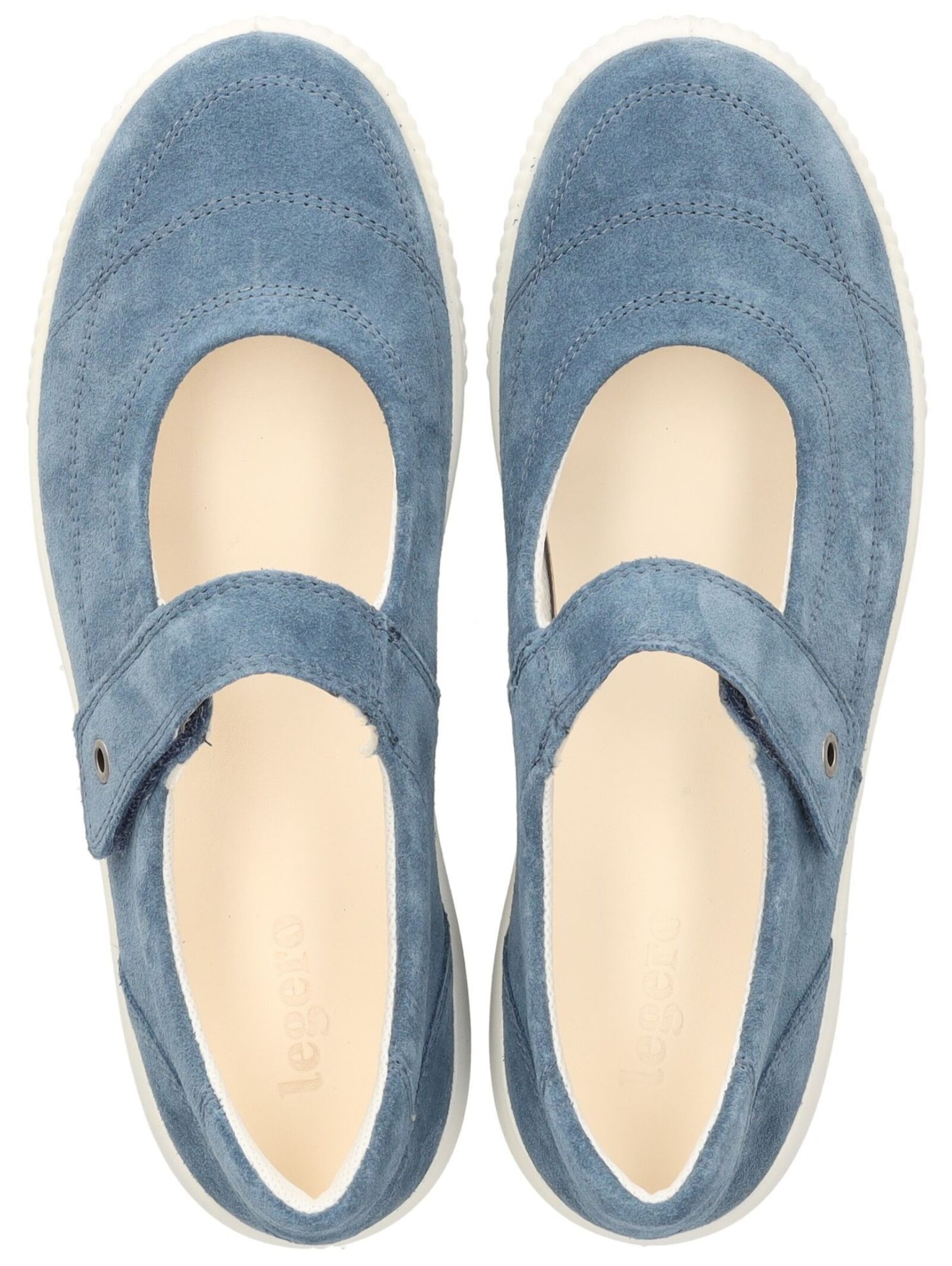 Legero Ballerina met riempjes 'Tanaro 5.0' in Blauw