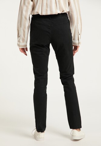 DreiMaster Vintage Slimfit Broek in Zwart