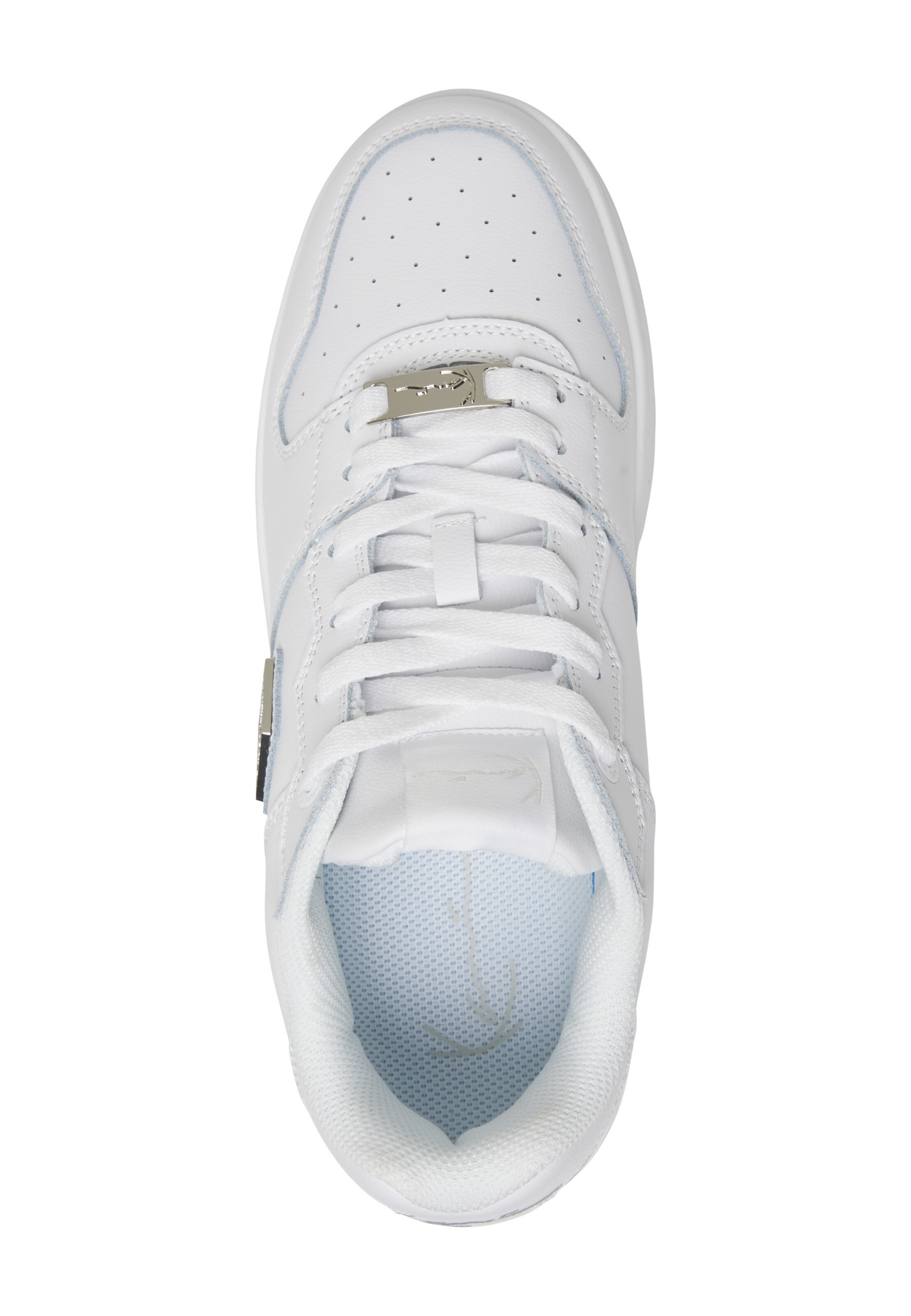 Karl Kani Platform trainers '89 Classic' in White