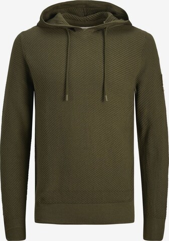 JACK & JONES Sweater in Green: front