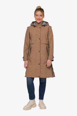 Manteau fonctionnel LAURASØN en marron