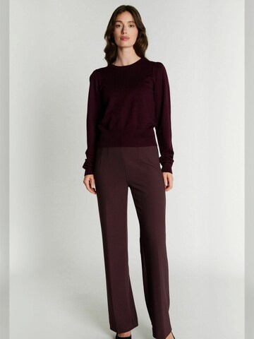 RUE de FEMME - Regular Calças ' ComfyOlana ' em vermelho: frente