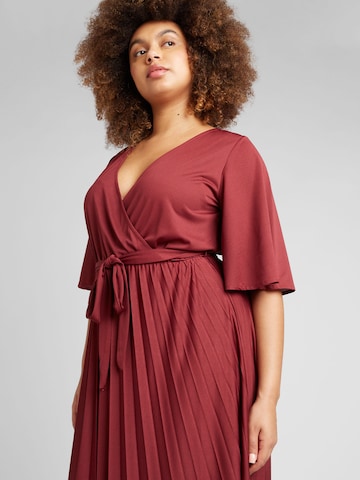 ABOUT YOU Curvy Jurk 'Gemma' in Rood