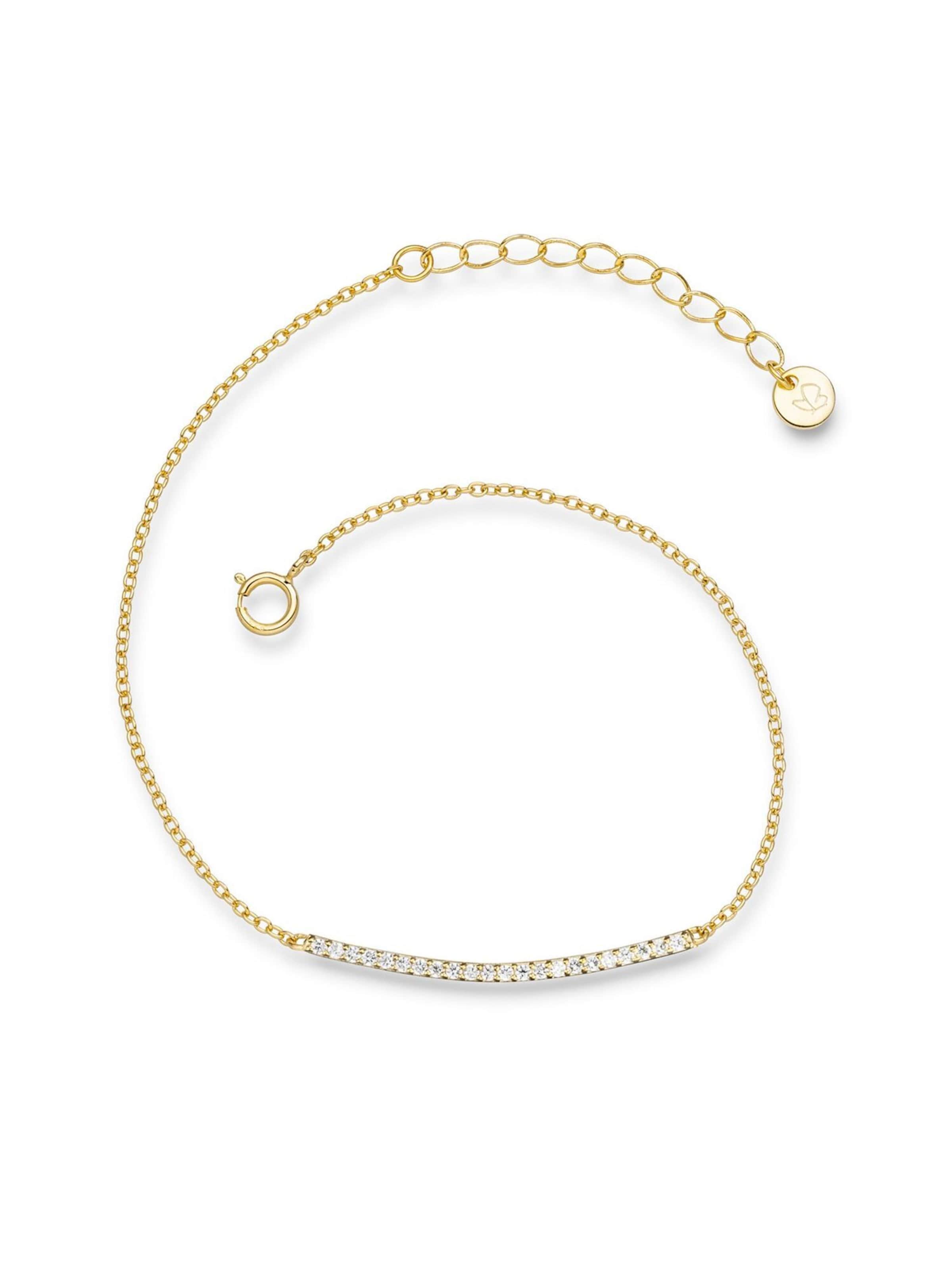 Glanzstücke München Armband in Gold: Vorderseite
