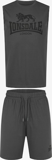 LONSDALE Jogging komplet 'Allanton' u antracit siva / crna, Pregled proizvoda