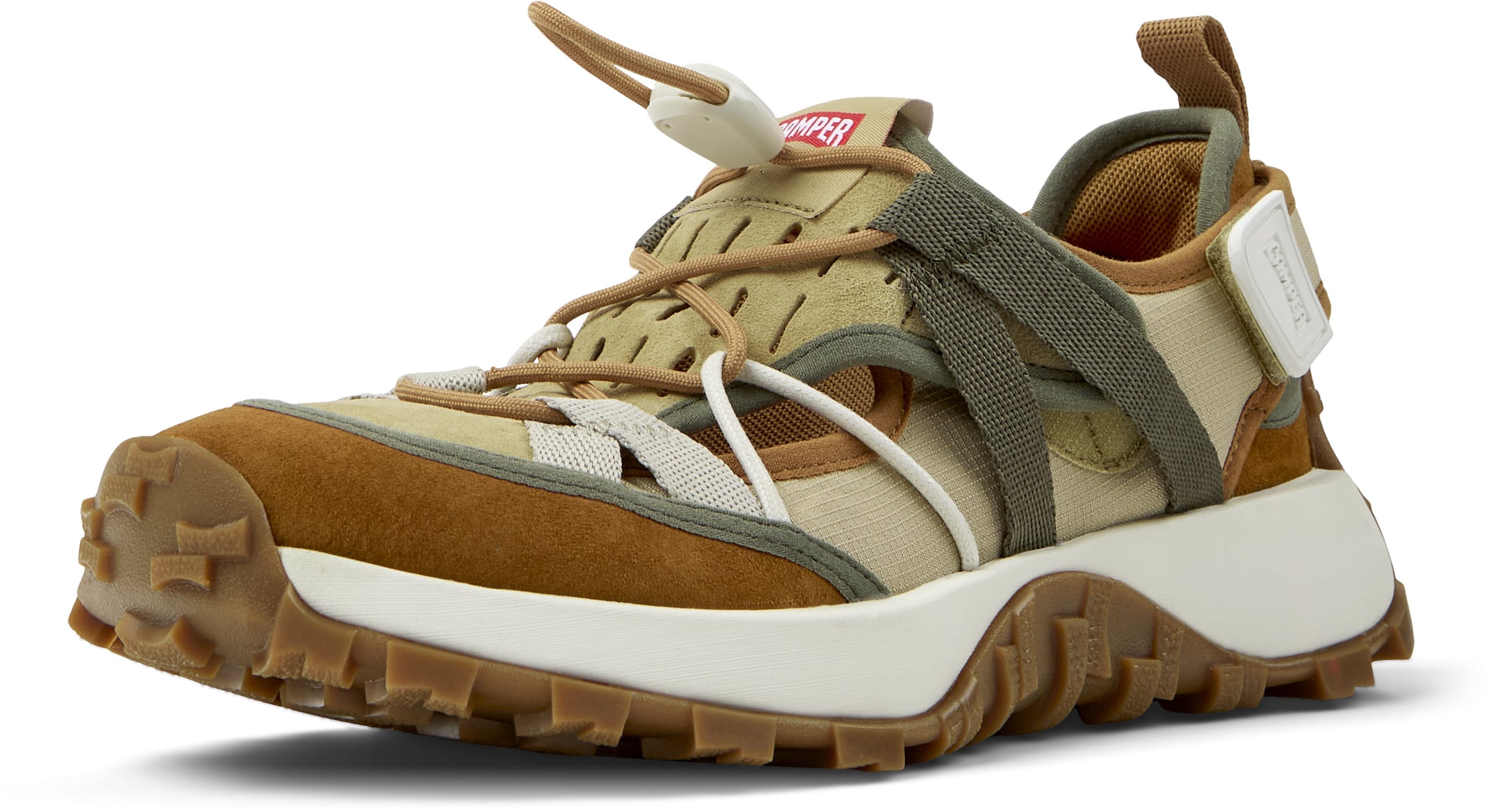 Scarpa sportiva 'Drift Trail' di CAMPER in verde: frontale