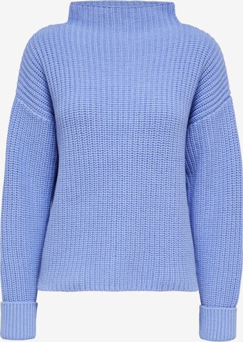 Pull-over 'Selma' SELECTED FEMME en bleu : devant