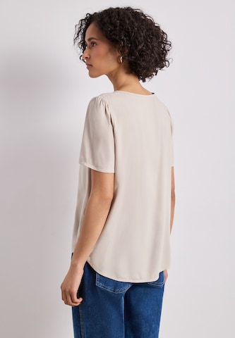 STREET ONE Bluse in Beige