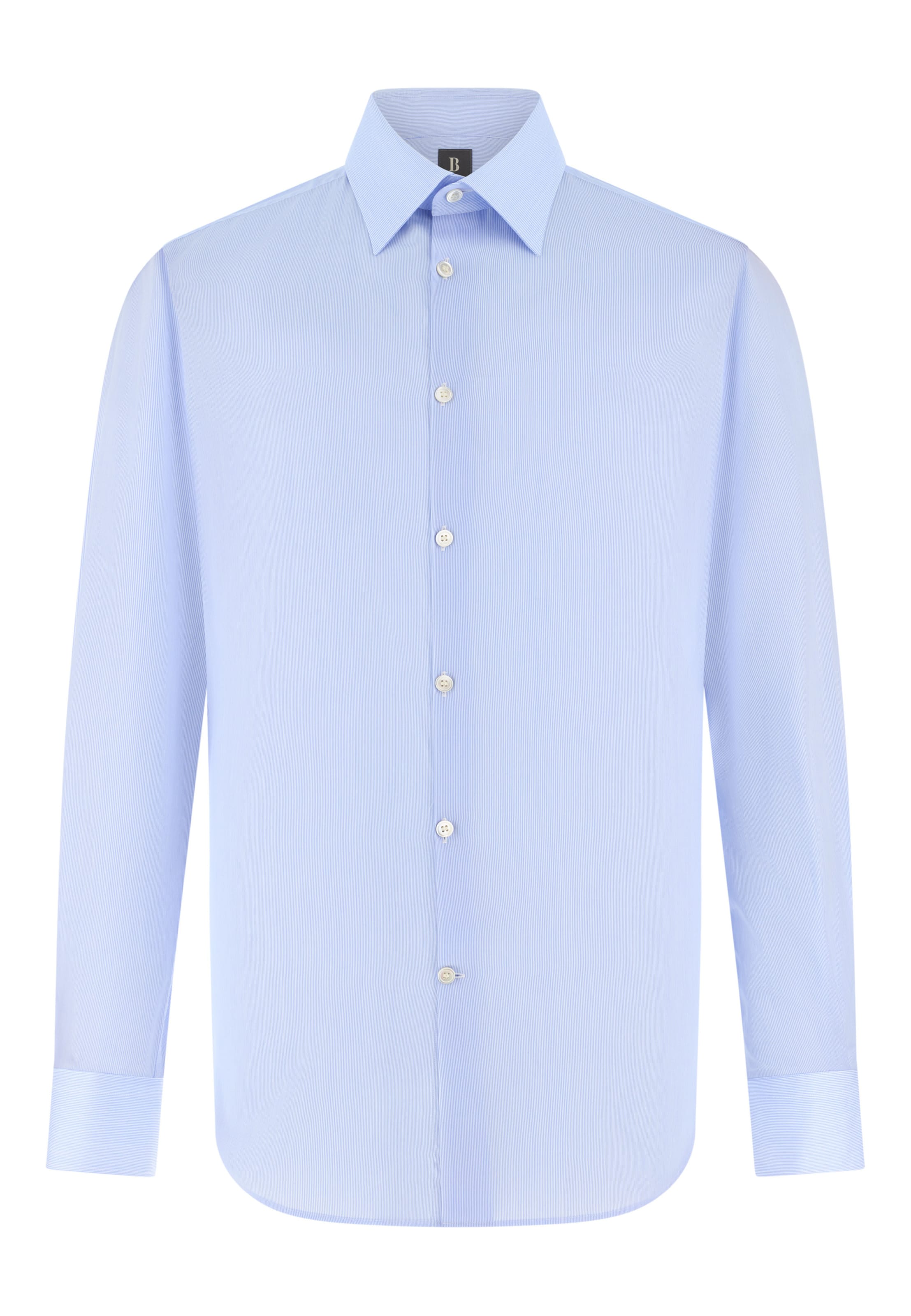 Boggi Milano Chemise business en bleu clair / blanc, Vue avec produit