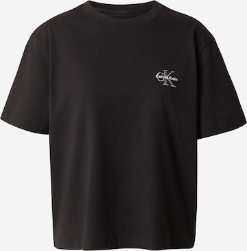 Calvin Klein Jeans Póló - fekete: elől