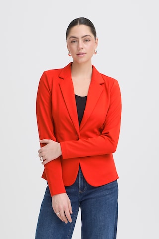 Blazer 'IHKate' ICHI en rouge : devant