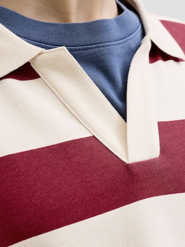 JACK & JONES Sweatshirt in Rot