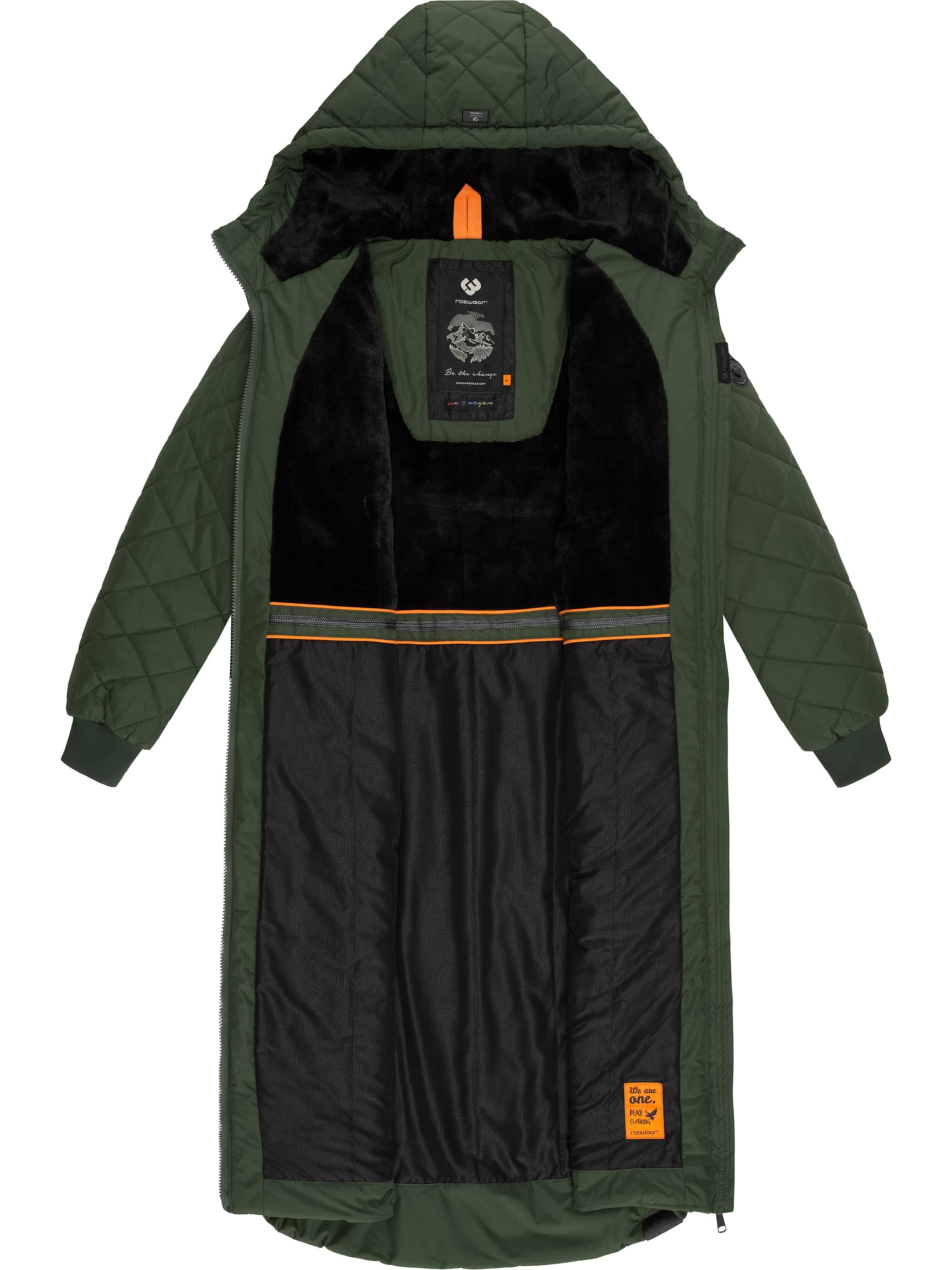 Ragwear Zimní kabát 'Niran' – zelená