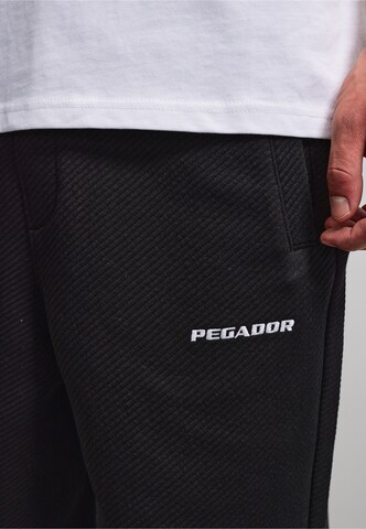 Wide Leg Pantalon 'Jawed' Pegador en noir