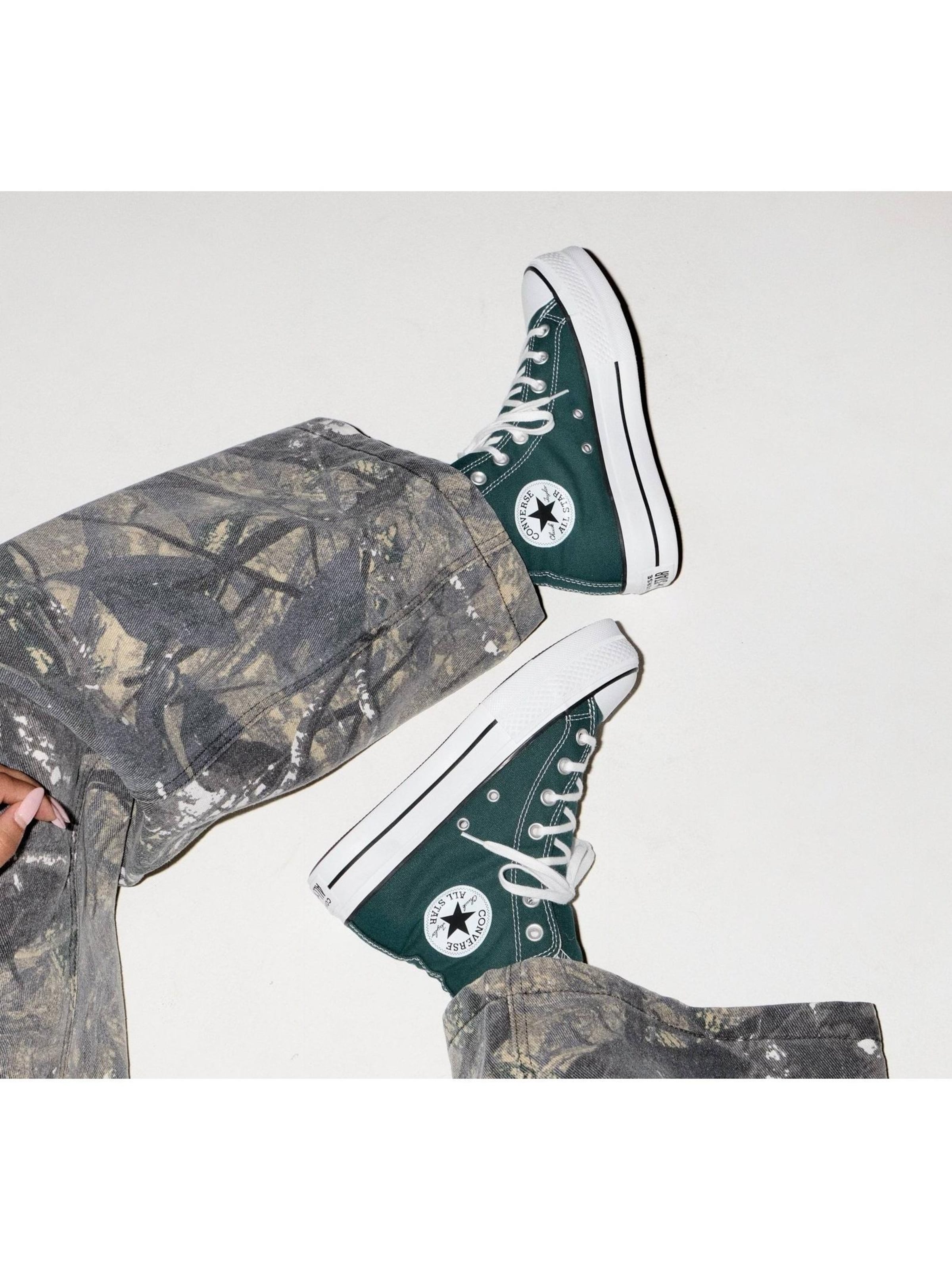 Sneaker bassa 'Converse Chuck Taylor As Lift' di CONVERSE in verde
