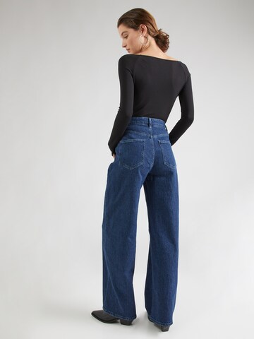 VILA Wide leg Jeans 'Freya' i blå