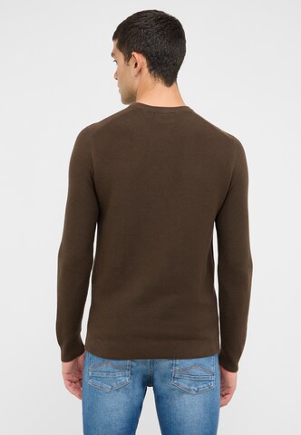 MUSTANG Pullover 'Elliot' in Braun