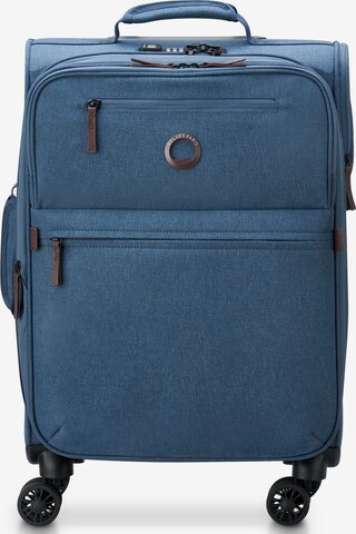 Delsey Paris Trolley in Blauw: voorkant