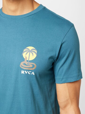 RVCA T-Shirt 'COBRA MIRAGE' in Blau