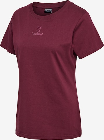 T-shirt fonctionnel 'ACTIVE CHEVRONS' Hummel en rouge