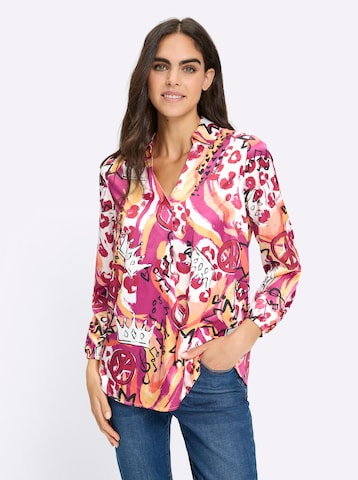 heine Blouse in Roze: voorkant
