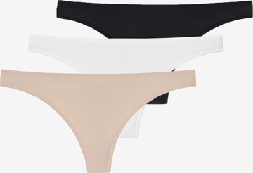 SCHIESSER Thong in Mixed colors: front