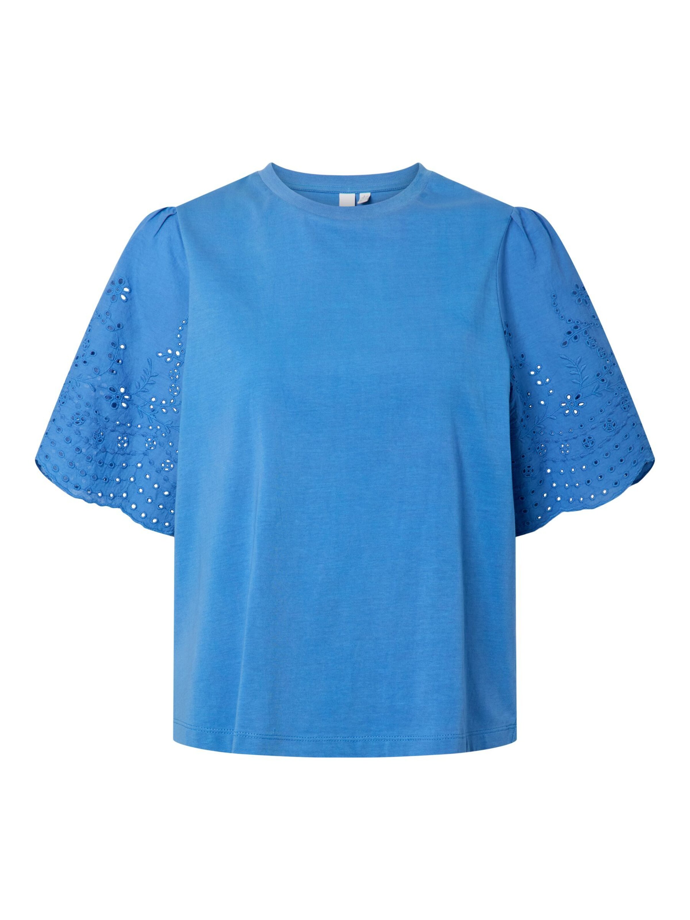 YAS Shirt 'YASLex' in Blue: front