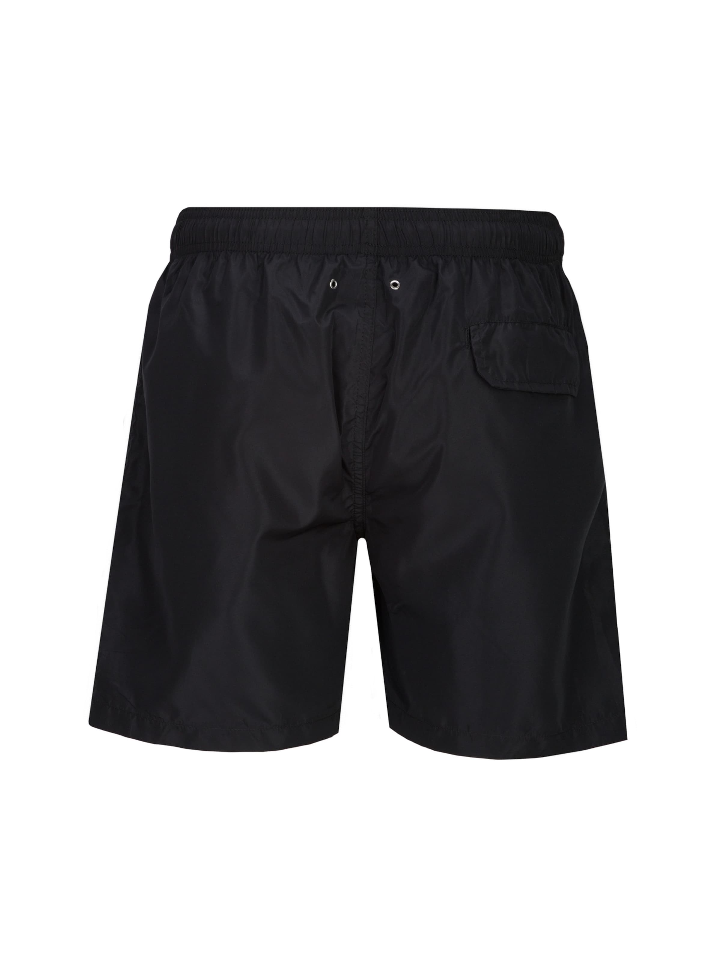 19V69 ITALIA Badeshorts 'Siro Bucket' in Schwarz