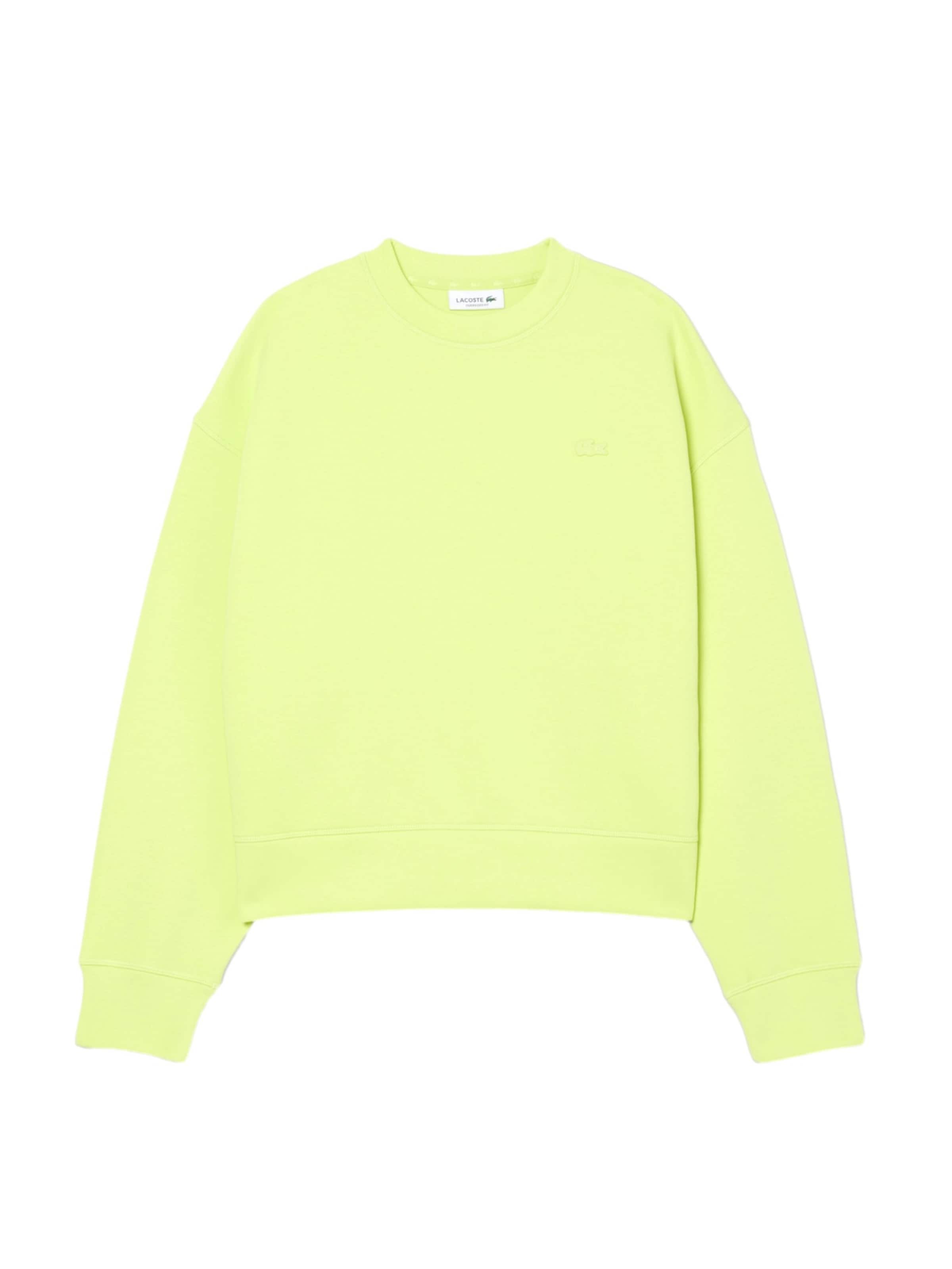 Sweat-shirt LACOSTE en vert : devant