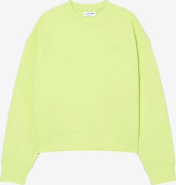 Sweat-shirt LACOSTE en vert : devant