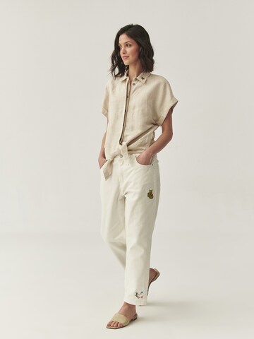 TATUUM Bluse 'Kama' in Beige