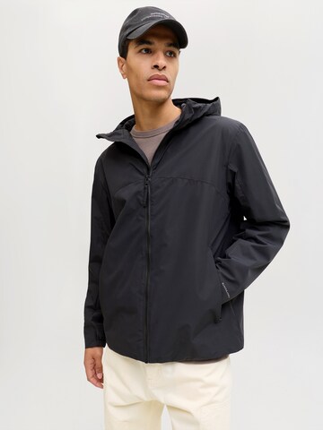 Veste mi-saison 'JJESOHO' JACK & JONES en noir : devant
