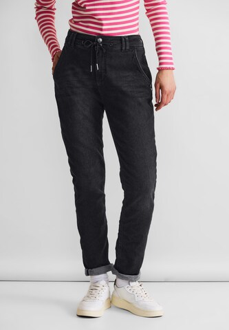 STREET ONE Slim fit Jeans in Black