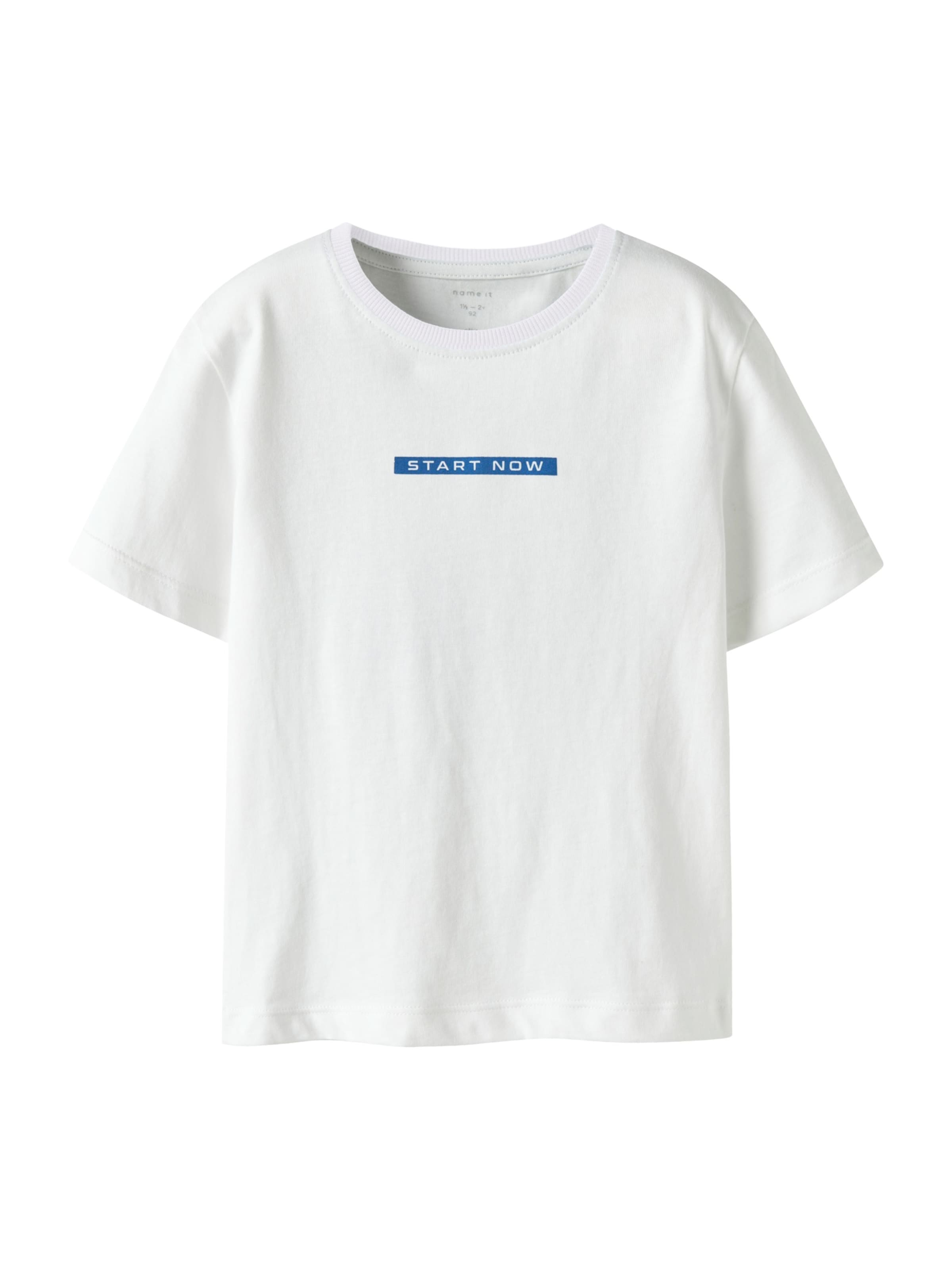 Tricou de la NAME IT pe alb: față