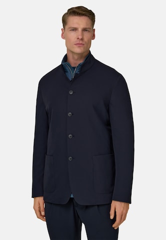 Boggi Milano Regular Fit Sakko in Blau: Vorderseite