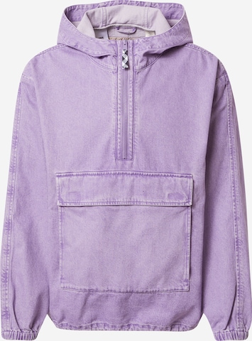 LEVI'S ® Between-season jacket 'Levi's® Men's Euclid Anorak Jacket' in Purple: front