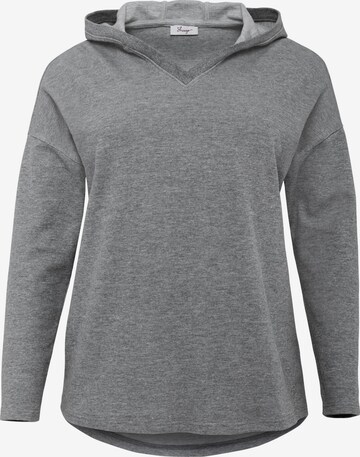 SHEEGO Sweatshirt in Grau: predná strana